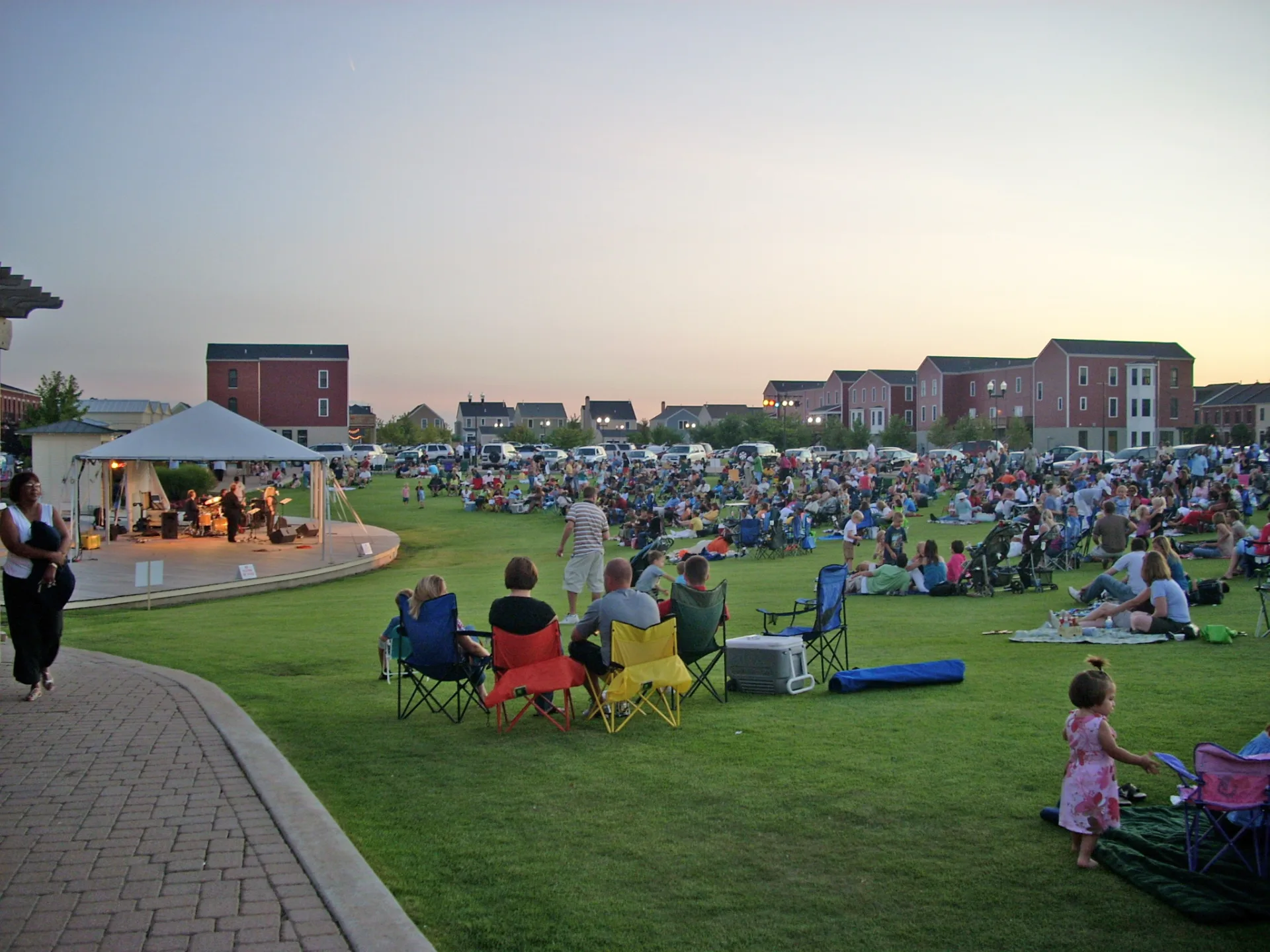 New Town Trust concert on the green
